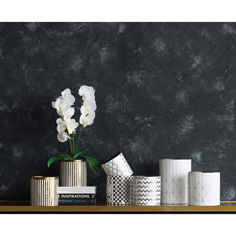 Pot de fleurs Boulat, H 8,7 po x l 6,3 po x P 6,3 po