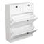 Armoire de rangement pour chaussures 12 paires avec 2 tiroirs-459923148