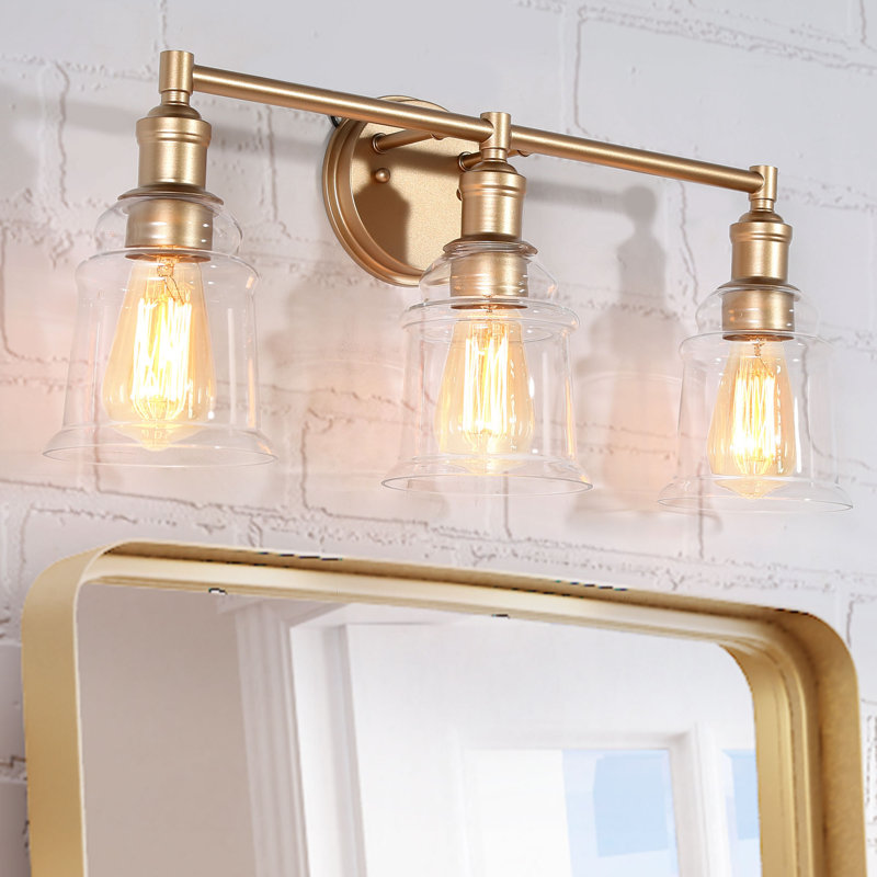 Luminaire de salle de bain à 3 lumières à intensité variable