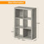 Bibliothèque de rangement - Tablette de présentation multifonctionnelle pour le salon, la chambre à coucher et le bureau personnel-1233830428-1216848953-1212577084