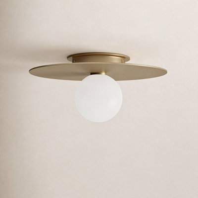 Allegra Glass Flush Mount
