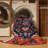 Machine Washable Tabriz Brown Area Rug-600207259