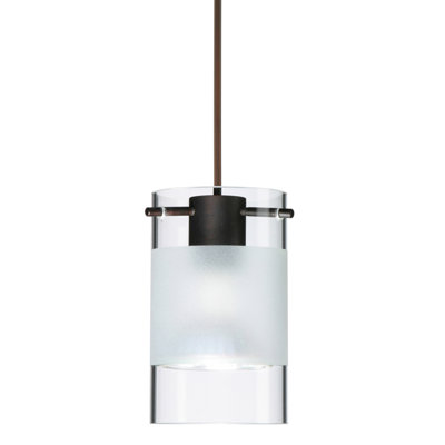 Luminaire suspendu à cylindre simple 1 lumières Marysville