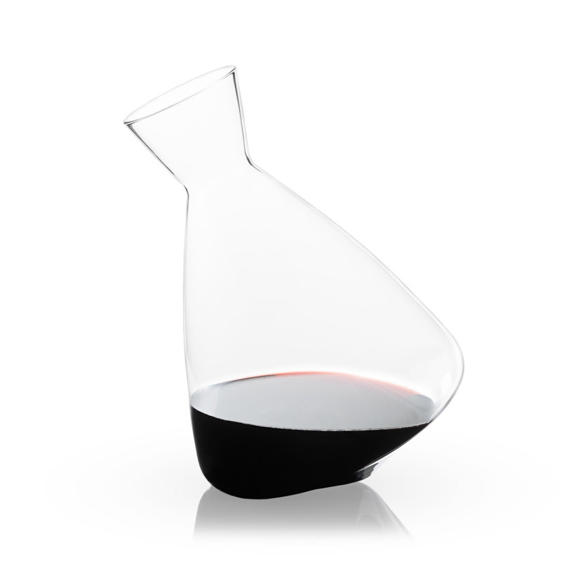 Raye Rolling Crystal Wine Decanter