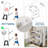 Shoe Storage Cabinet with 2 Flip Drawers, Freestanding Shoe Organizer with Metal Legs, Narrow Shoe Rack Cabinet for Entryway, Hallway, Living Room, White-1967695733