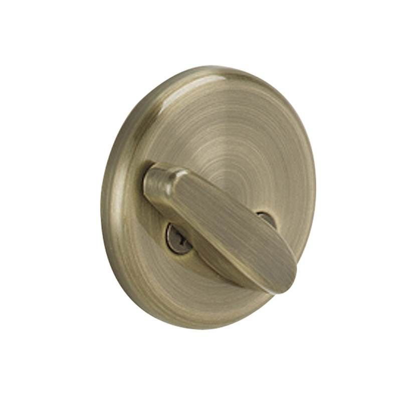 Boulon de porte commercial, Laiton antique