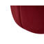 40cm Wide Tufted Oval No Pattern Pouffe Ottoman-1159083031
