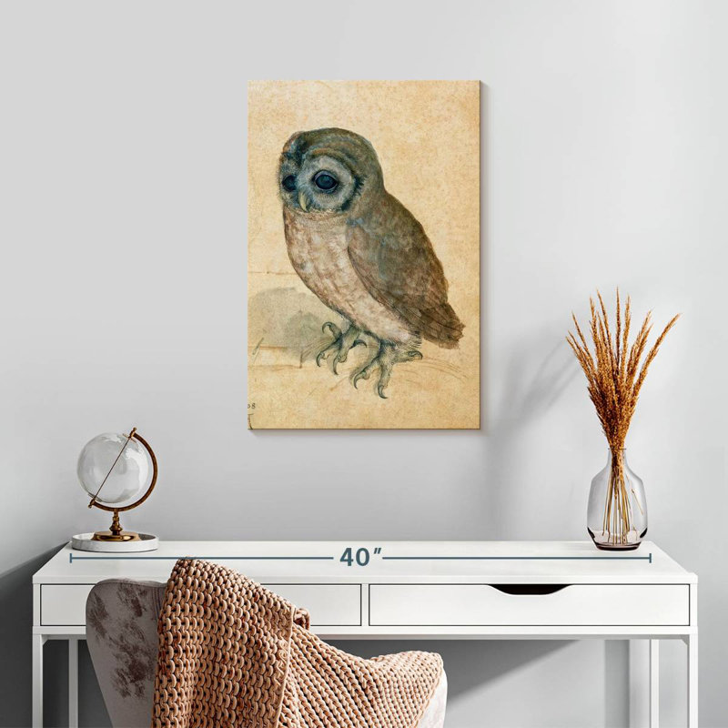 Brampt The Little Owl, 24" H x 16" W