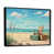 Black Floater Framed