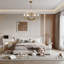 Lustre gradué à 9 lumières à niveaux-75714338