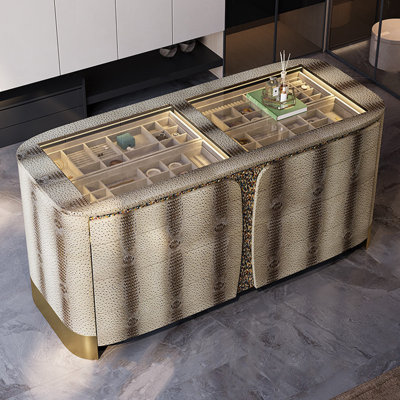 Armoire à bijoux 70,87 "Golden Floor