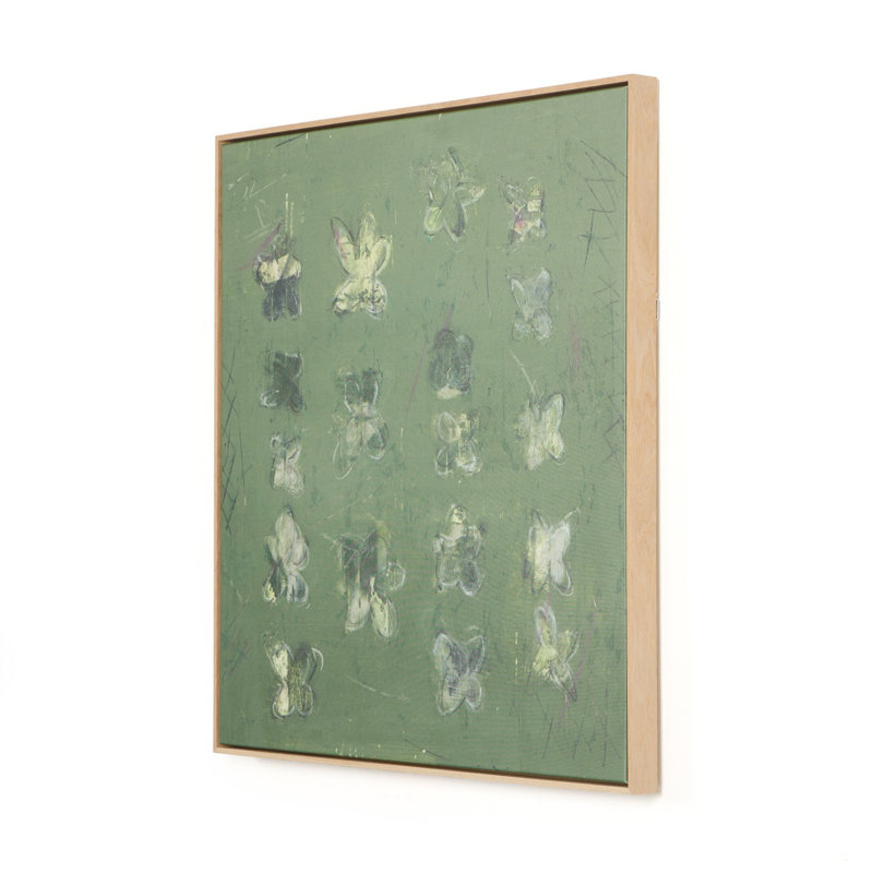 Verdant Garden Painting by Jamie Beckwith, 40" H x 40" W