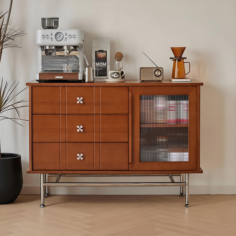 Commode décorative rétro exquise, H 31,11 po x l 39,37 po x P 15,74 po