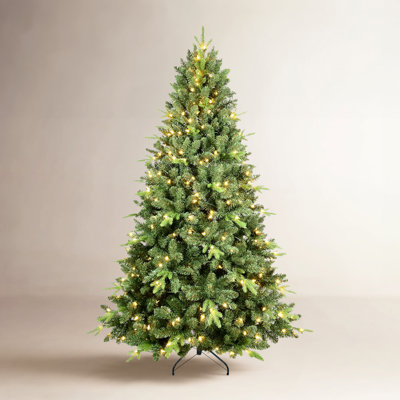 Pre-Lit Spruce Christmas Tree