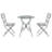 Aisling 2 - Person Metal Patio Dining Set with Round Table-524575919
