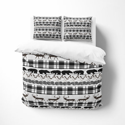 Polyester Abstract Duvet Cover