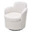Fauteuil demi-tonneau pivotant Teddy-133228036
