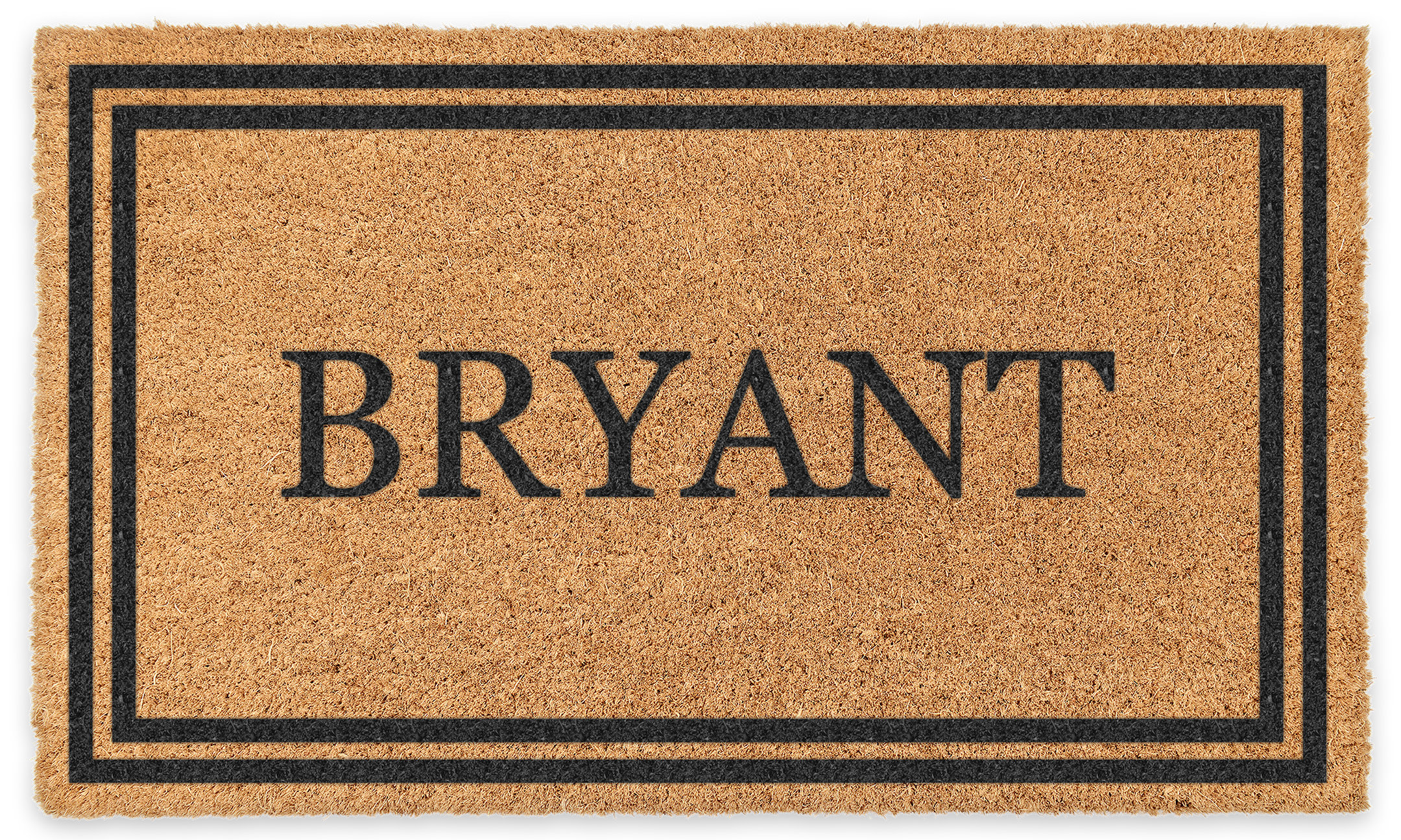 Ebern Designs Personalizable Non-Slip Outdoor Doormat & Reviews | Wayfair