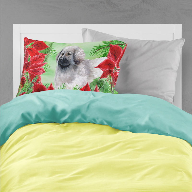 Taie d’oreiller poinsettas, Chien de garde de Moscou