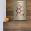 Hokku Designs «Vanilla Molecule 2» par Luxe Portfolio, art mural en métal-1433023056