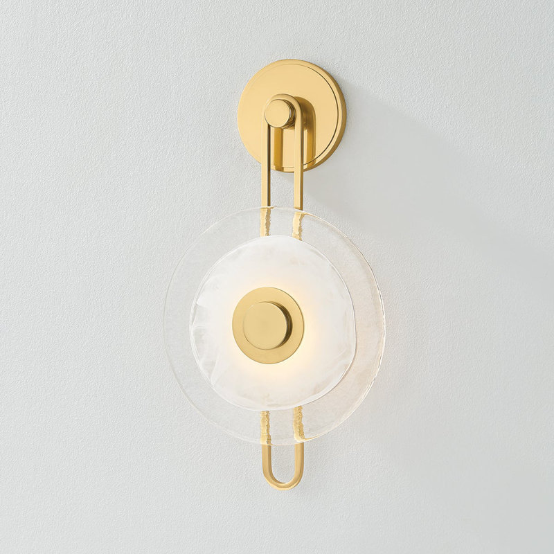 KEUKA PARK Wall Sconce, Aged Brass