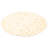 One-of-a-Kind 4'1" New Age Round Wool Area Rug in Cream