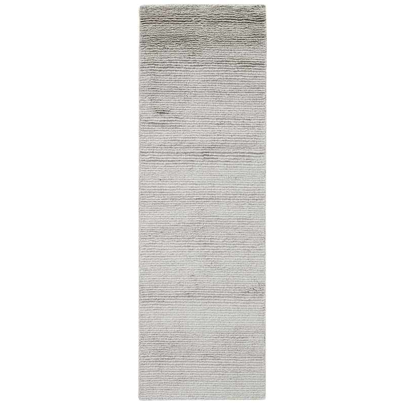 Tapis gris clair Danberry, Tapis de couloir 2 pi 6 po x 8 pi
