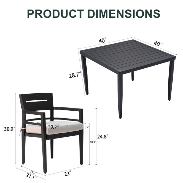 Dimensions du produit