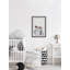 Posh Bunny - Single Picture Frame Painting-1696746741