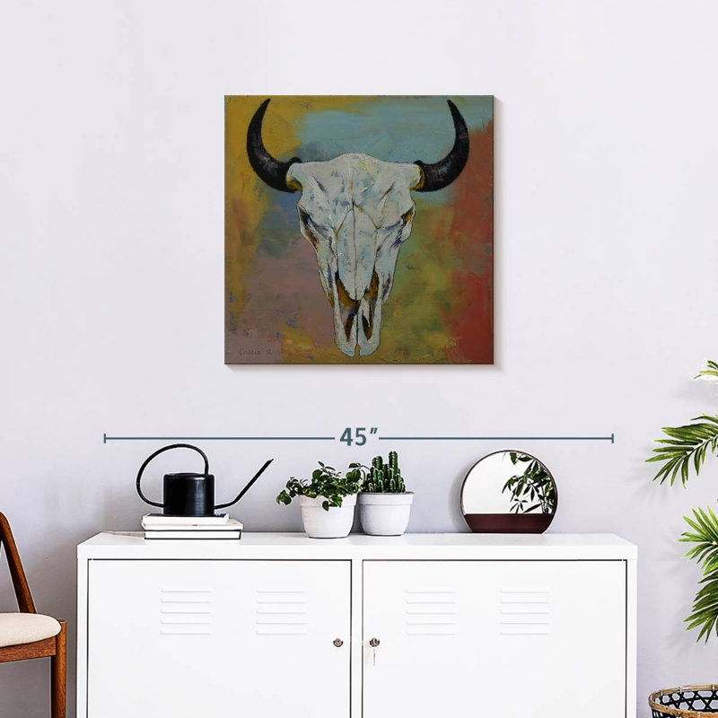 Kerner Bison Skull