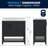 Caniya 36" Single Bathroom Vanity with Sink, Cabinet, Open Storage Shelf, and Storage Drawers-116951362-96673751-116954949