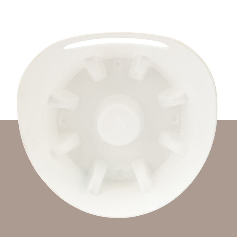 Utility-Sink Plastic Plunger Tray, White