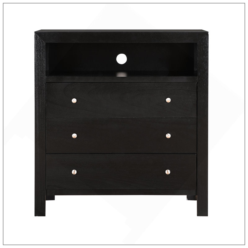 Commode Burlington, noir