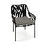 Maceo Patio Dining Armchair with Cushion-1289898023-1289898016