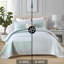 Ensemble de courtepointe 100% coton 98 po x 90 po DDUOXIN - 1 courtepointe avec 2 taies décoratives-117794884-138801288