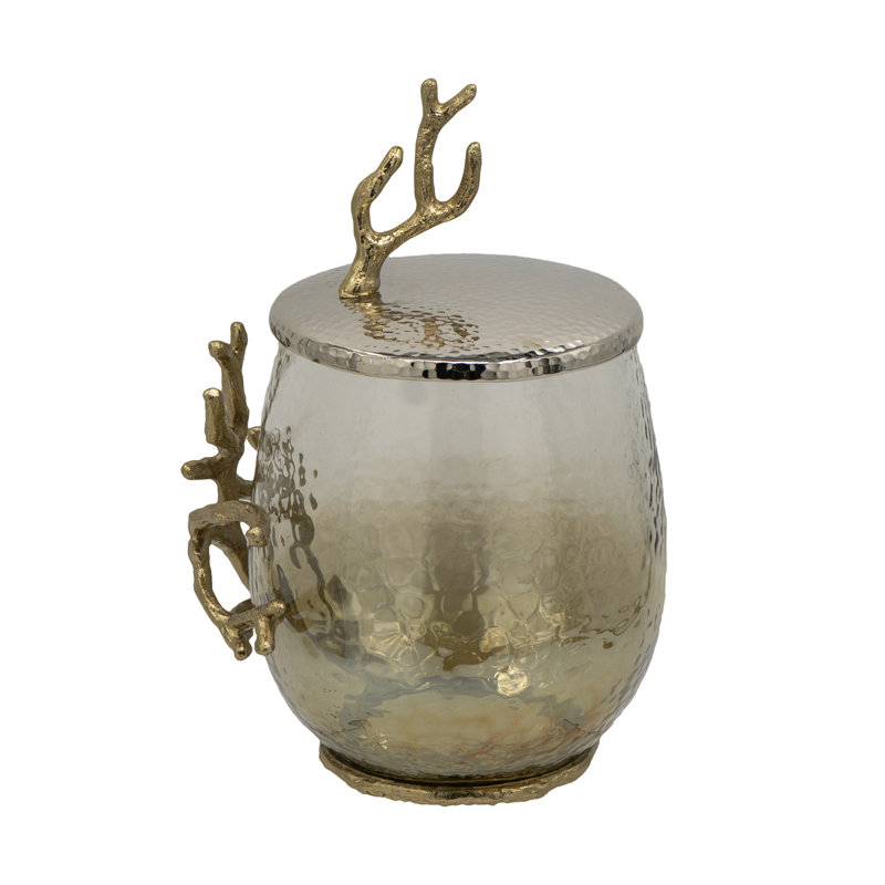 Gertje Decorative Urns & Jars, 10.7" H x 7.5" W x 6.5" D