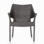 Chaise d'extérieur en résine, 52637,00MBRN KD MP4