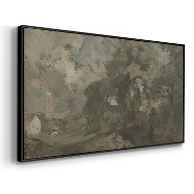 Landscape Series-DCCCLXXII- Framed Gallery Wrapped Canvas -Ready to Hang