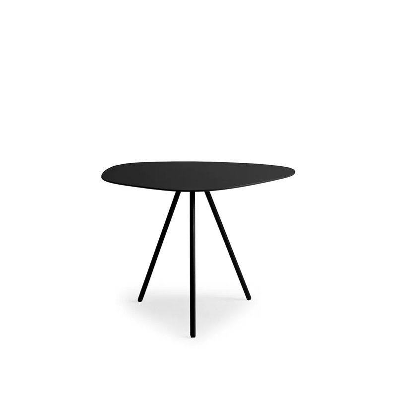 Pebble Outdoor Side Table, Black