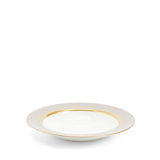 Wedgwood Anthemion Gray Rim Soup 8.9In