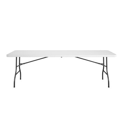 COSCO 8' (96") Resin Straight Table
