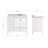 Cambridge Single Bathroom Vanity with Carrara Marble Top-88398675