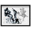 Oliver Gal Ice Fire Abstract - Luxury Shadowbox Framed Wall Art-2058629442-2058629440