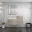 Ensemble de meuble-lavabo mural simple 43 po Moreno Bailey