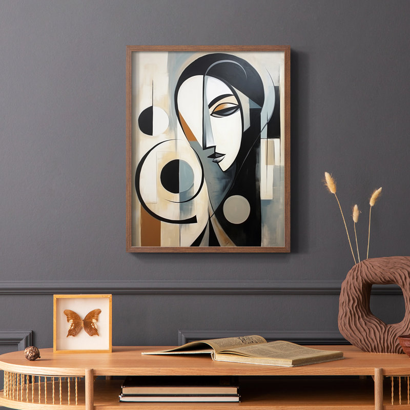 WOMEN Series XXX - reproduction encadrée de qualité supérieure - prête à être accrochée - aucun clou requis