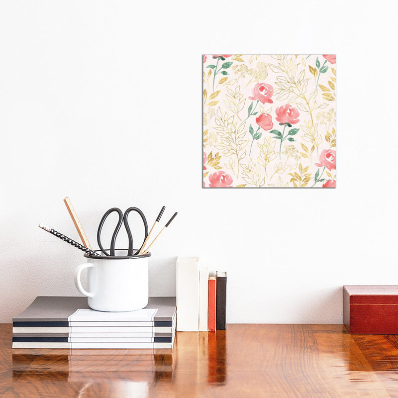 All You Need Is Love Pattern IIB by Beth Grove - Wrapped Canvas Print, 30.48 cm H x 30.48 cm W