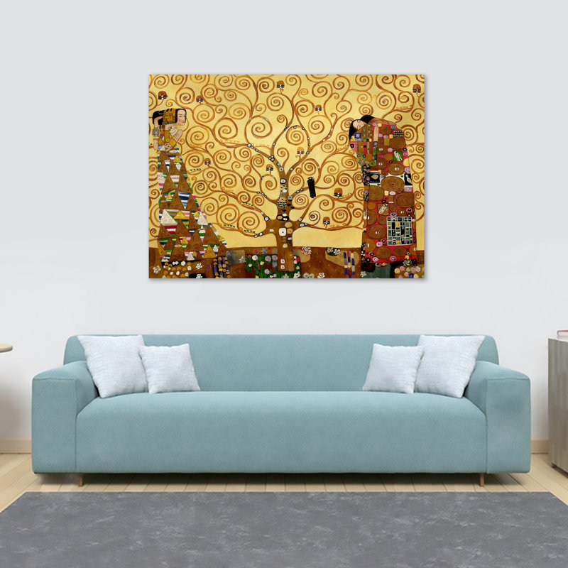 Tree Of Life by Gustav Klimt - Wrapped Canvas Print, 30.5cm H x 40.6cm W x 3.8cm D