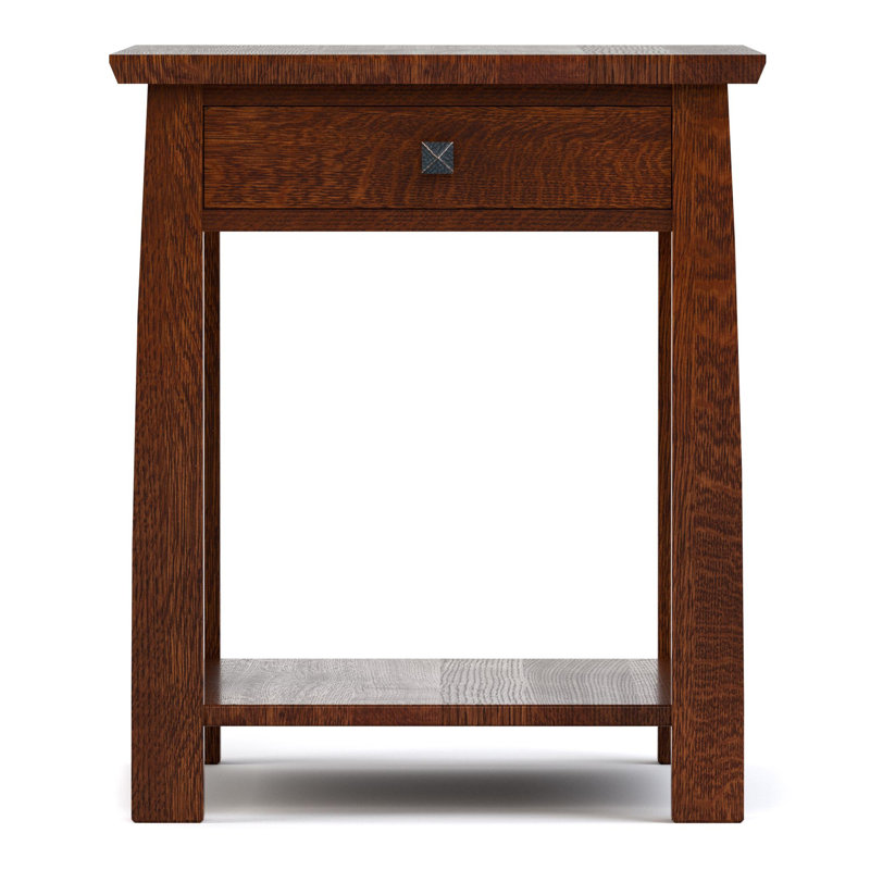 Highlands Solid Wood End Table, Onondaga