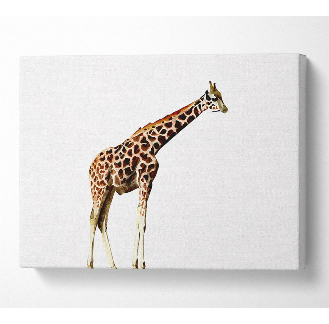 Giraffenhals - Kunstdrucke auf Leinwand - Wrapped Canvas