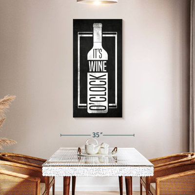 Wine O'clock Monochrome